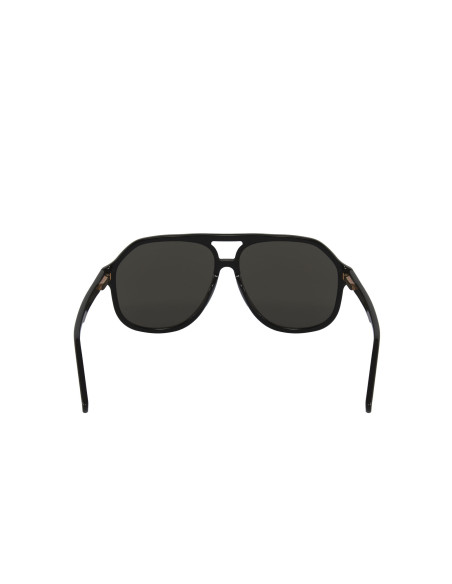 Gucci GG1042S 001 New Aviator Shape Negro Gris