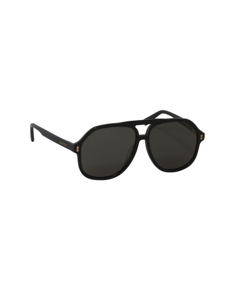 Gucci GG1042S 001 New Aviator Shape Negro Gris