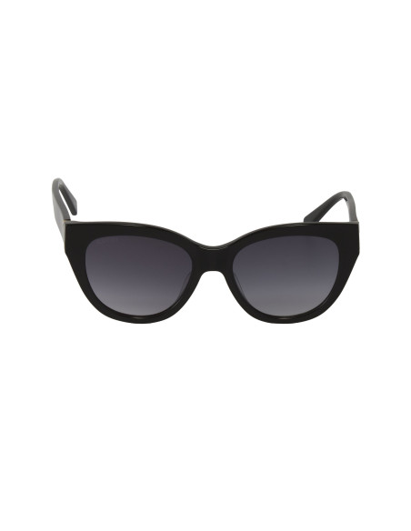 Gucci GG0460s 001 Eye Cat Acetato Negro Gris degradado | Sunnies.uno