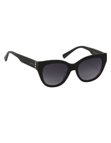 Gucci GG0460s 001 Eye Cat Acetato Negro Gris degradado | Sunnies.uno