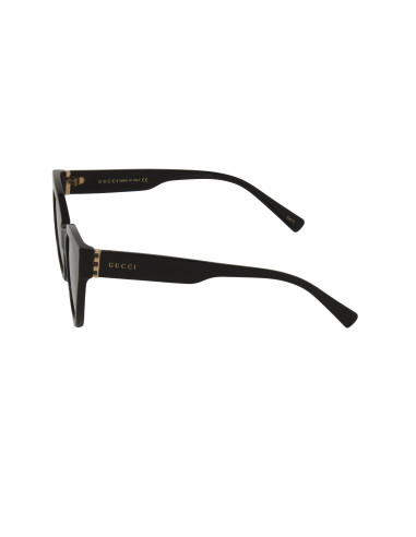 Gucci GG0460s 001 Eye Cat Acetato Negro Gris degradado | Sunnies.uno