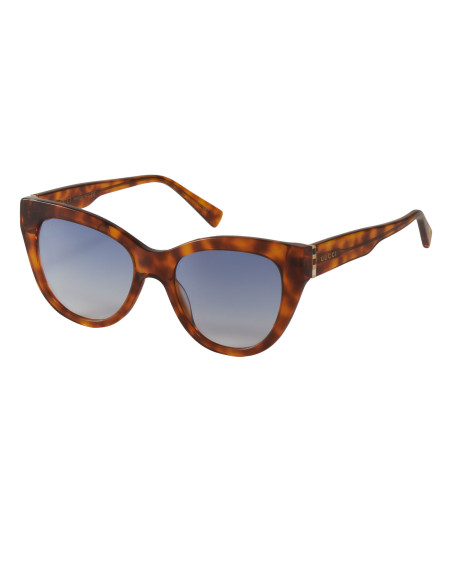 Gucci GG0460s 003 Eye Cat Acetato Carey Azul degradado | Sunnies.uno