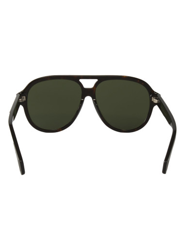 Gucci GG0463S 003 New Aviator Carey Verde Original| Sunni...