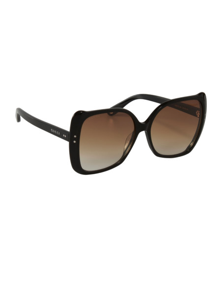 Gucci GG0416SK 004 Round Acetato Carey Azul Cafe degradado | Sunnie...