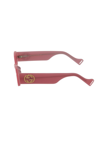 Gucci Gg0517S 003 Oval Shape Rosa Fucsia Espejo Original | Sunnies.uno