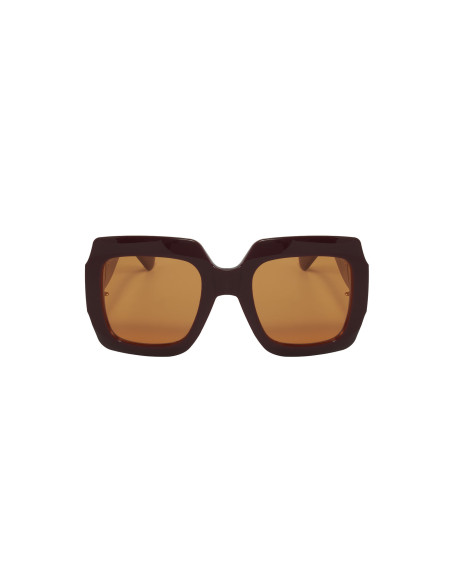 Gucci GG1022S 007 Square Shape Vino Naranja