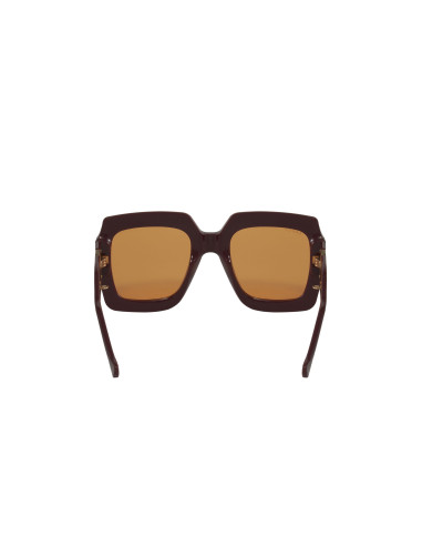 Gucci GG1022S 007 Square Shape Vino Naranja