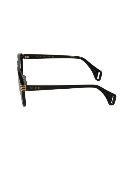Gucci Gg0525s 001 Aviador Acetato Negro Dorado