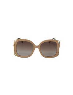 Gucci GG1021s 003 Square Shape Beige Cafe degradado 2