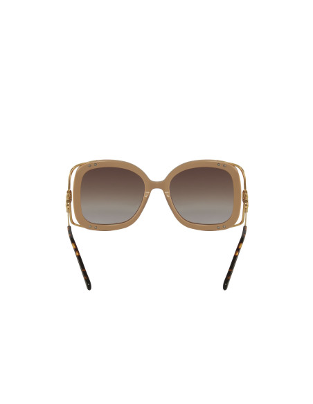 Gucci GG1021s 003 Square Shape Beige Cafe degradado