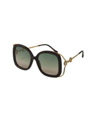 Gucci GG1021S 001 Square Shape Carey Cafe degradado