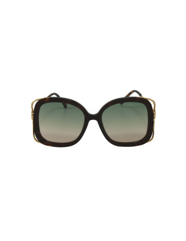 Gucci GG1021S 001 Square Shape Carey Cafe degradado