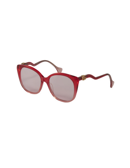 Gucci GG1010S 004 New Square Shape Pink Wine