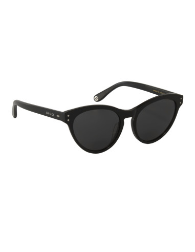 Gucci GG0569S 001 Eye Cat Acetato Negro Plata