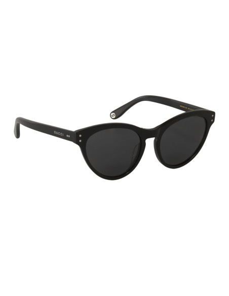 Gucci GG0569S 001 Eye Cat Acetato Negro Plata