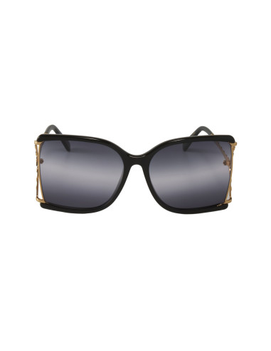Gucci GG0592SK 003 Square Shape Cafe Carey Dorado