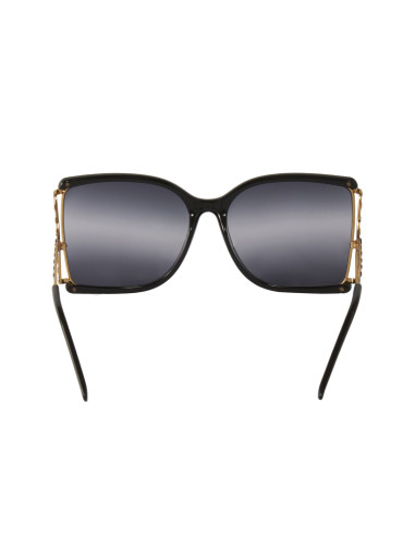 Gucci GG0592SK 003 Square Shape Cafe Carey Dorado