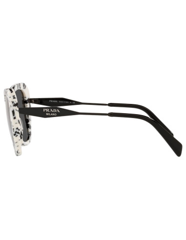 Prada SPR 03Y 02Y-5S0 Square Shape White Marble