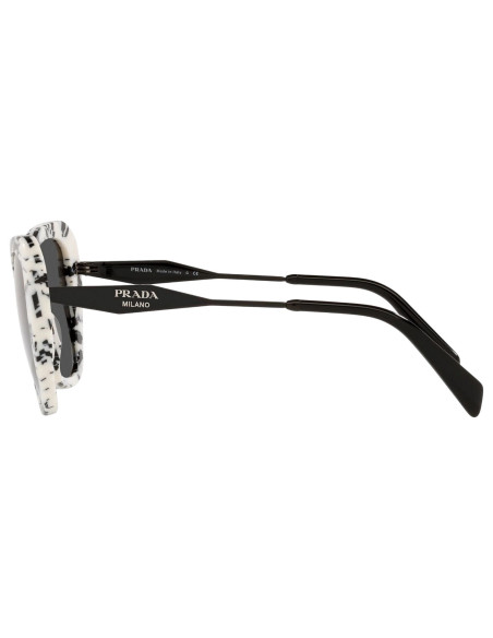 Prada SPR 03Y 02Y-5S0 Square Shape White Marble