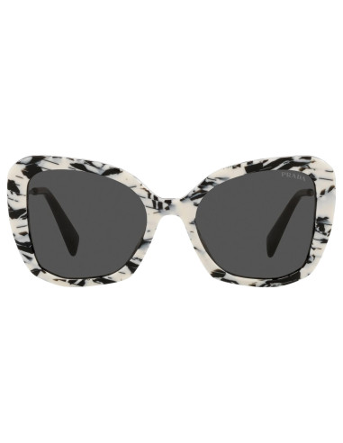 Prada SPR 03Y 02Y-5S0 Square Shape White Marble