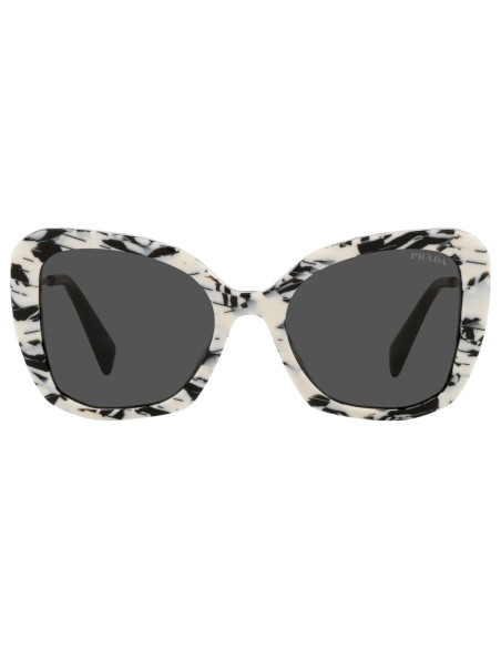 Prada SPR 03Y 02Y-5S0 Square Shape White Marble