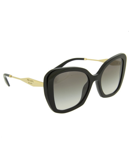 Prada SPR 03Y 1AB-0A7 Square Shape Black Gradient