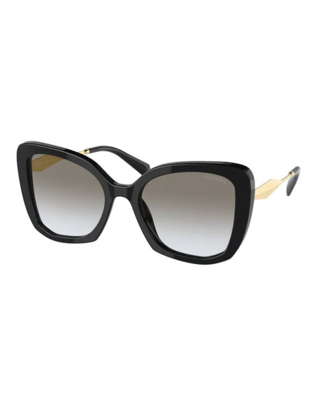 Prada SPR 03Y 1AB-0A7 Square Shape Black Gradient