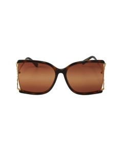 Gucci GG0592SK 003 Square Shape Cafe Carey Dorado 2