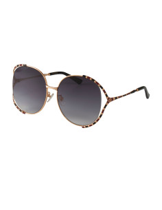 Gucci Gg0059S 001 Square Oversized Carey Cafe Clasico Original | Sunnies.uno