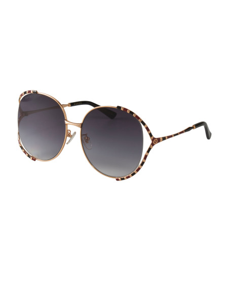 Gucci Gg0059S 001 Square Oversized Carey Cafe Clasico Original | Sunnies.uno