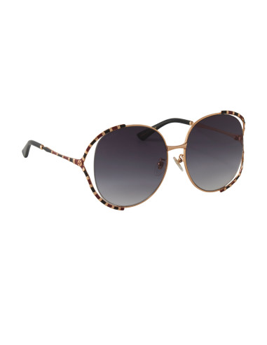 Gucci Gg0059S 001 Square Oversized Carey Cafe Clasico Original | Sunnies.uno