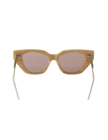 Gucci GG0641S 004 Eye Cat Jewelry Rosa Dorado Original