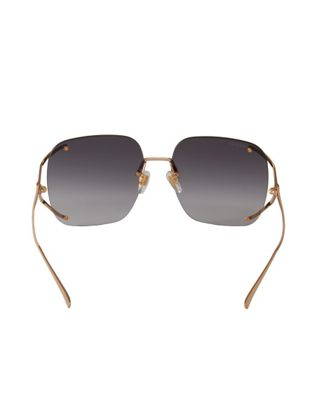 Gucci GG0646S 001 Square Shape Gris Degradado Dorado | Sunnies.uno