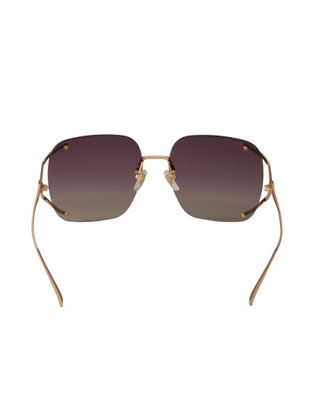 Gucci GG0646S 003 Square Shape Vino Degradado Dorado