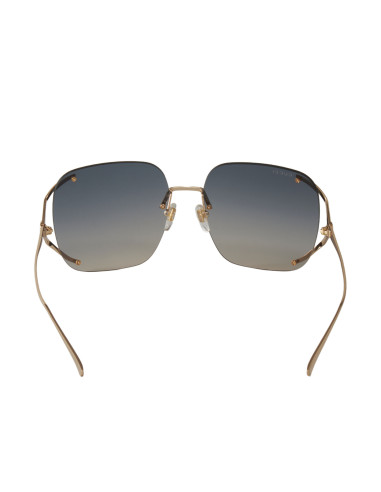 Gucci GG0646S 004 Square Shape Gris Degradado Dorado