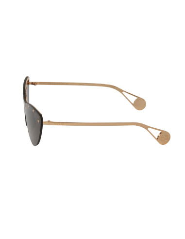 Gucci GG0666S 001 Eye Cat Stars Negro Dorado Original