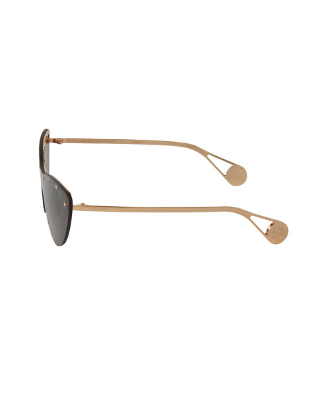 Gucci GG0666S 001 Eye Cat Stars Negro Dorado Original