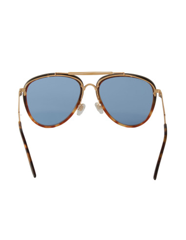 Gucci GG0672S 004 New Aviator Carey Azul Original