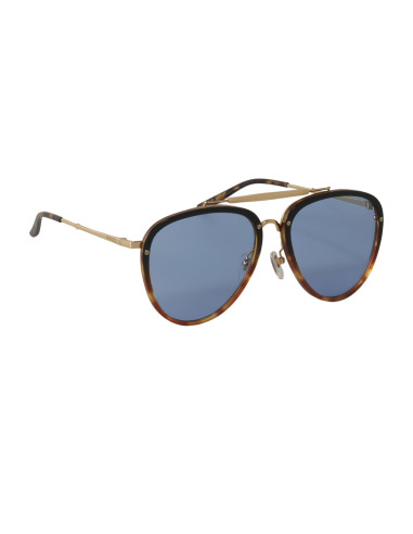 Gucci GG0672S 004 New Aviator Carey Azul Original