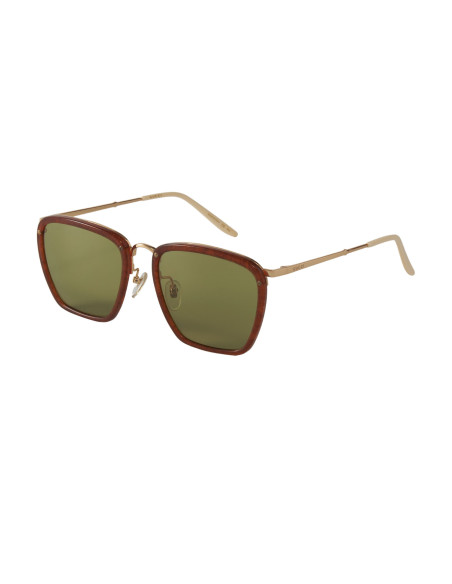 Gucci Gg0673S 004 Square Metal Carey Verde Original | Sunnies.uno