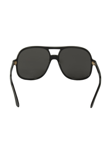 Gucci GG0706S 001 New Aviator Plata Espejo Negro Dorado Original | Sunni...