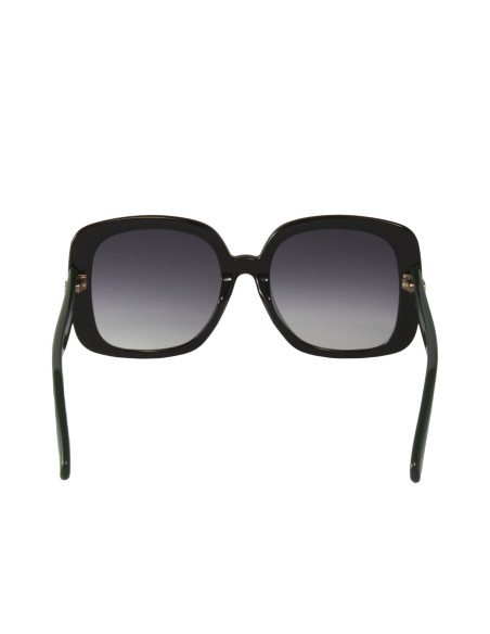 Gucci GG0713S 001 Square Shape Gris Degradado Verde