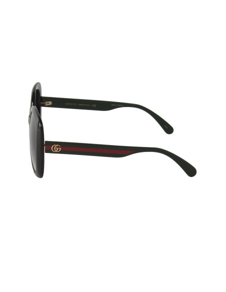 Gucci GG0713S 001 Square Shape Gris Degradado Verde