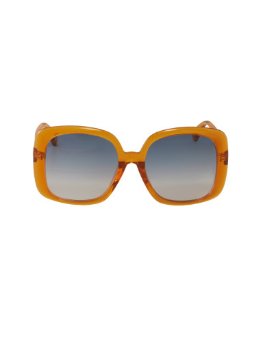 Gucci GG0713S 003 Square Shape Azul Degradado Naranja