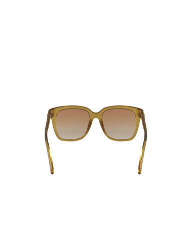 Gucci Gg0715S 003 Square Shape Ambar Cafe Degradado