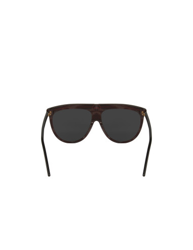 Gucci Gg0732S 001 Fashion Aviator Ivory Black Gris transparente | Sunnies.UNO