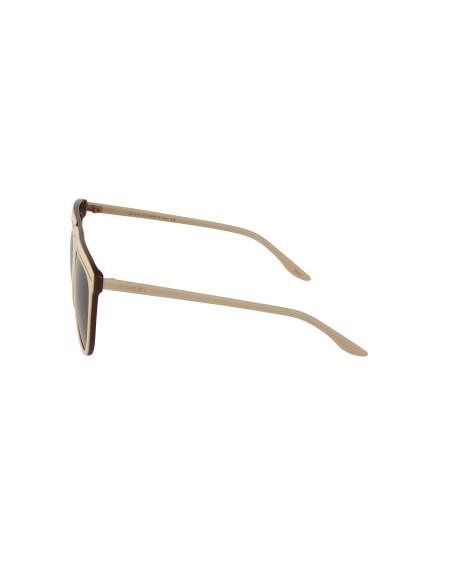 Gucci Gg0732S 002 Fashion Aviator Ivory White Cafe transparente | Sunnies.UNO
