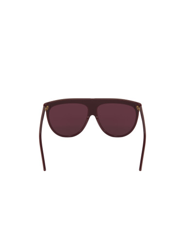 Gucci Gg0732S 003 Fashion Aviator Ivory Red Vino transparente | Sunnies.UNO