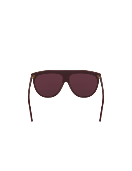 Gucci Gg0732S 003 Fashion Aviator Ivory Red Vino transparente | Sunnies.UNO