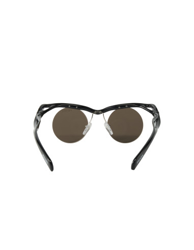 Prada SPR A18 1AB-8C1 Morph Round Shape Coffe